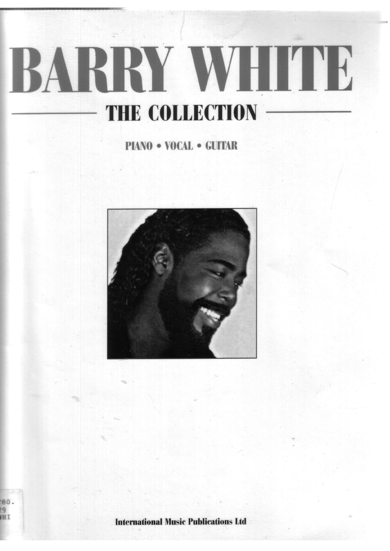 Barry White Just The Way You Are Sheet Music Library Pdf